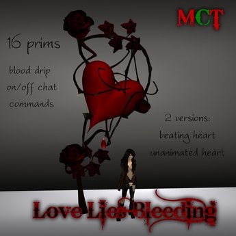 Second Life Marketplace - Love Lies Bleeding [C]